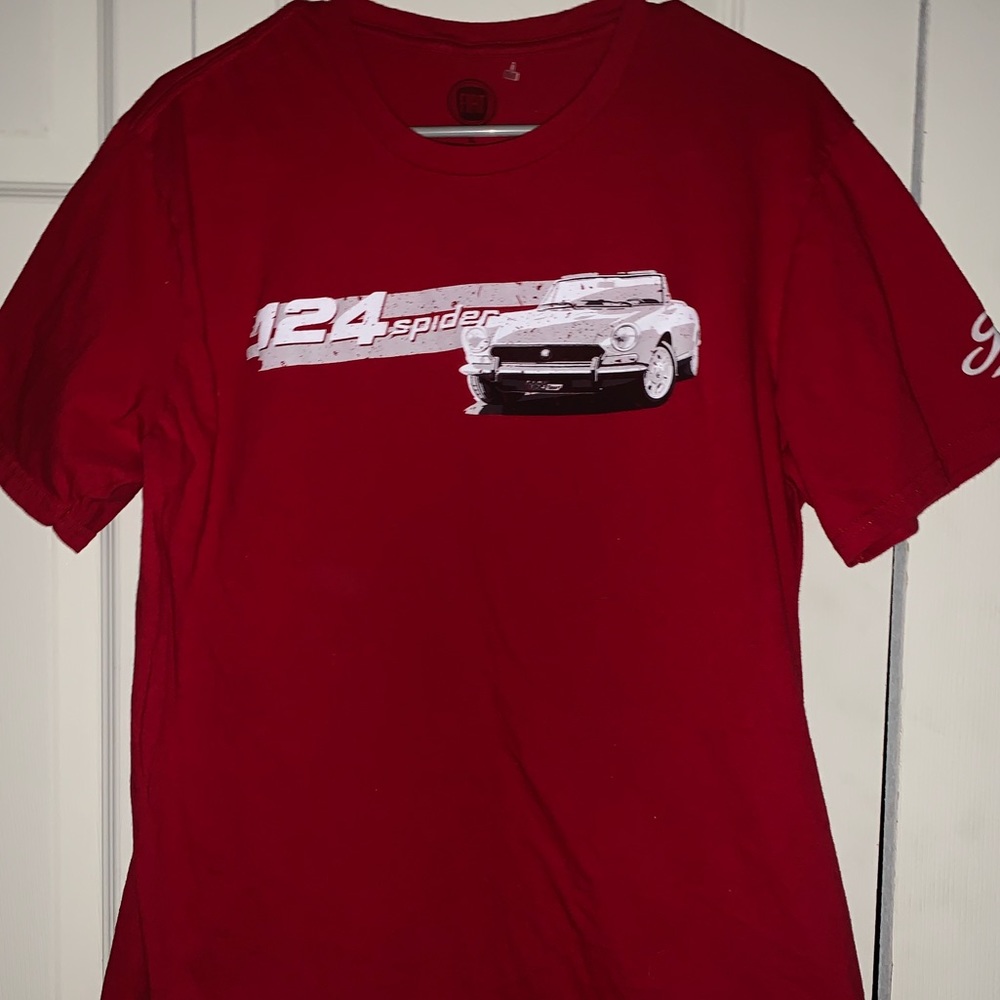 Fiat 124 spider t shirt